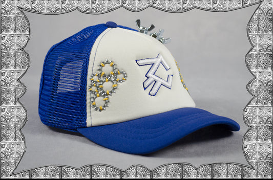 Tri-Bolt Trucker - Royal/Ivory